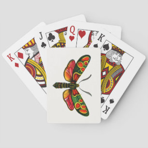 Baraja De Cartas Zygaena carniolica - La malla de burnet crepuscula