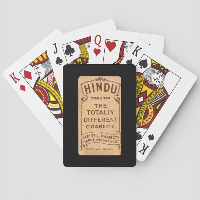 baraja hindú de cartas (Reverso)