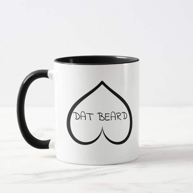 Barba DAT, taza de regalo El día de San Valentín (Izquierda)