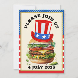 Barbacoa / 4 de julio / etc. Invitación