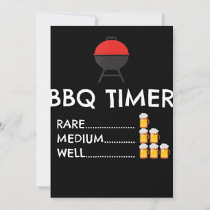 Barbacoa  BBQ Timer Barbecue Gracioso Grill Grill 