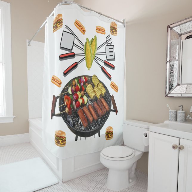 Barbacoa de cortina de ducha (In situ)