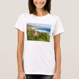 Barbados, Océano, playa, tropical, arena, camiseta