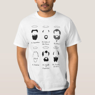 Barbas de la camiseta para hombre de la versión 2