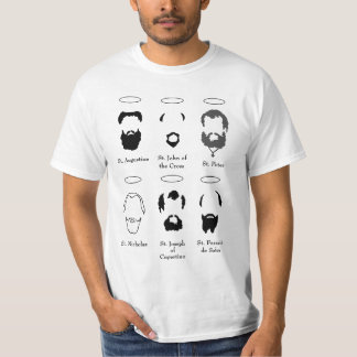 Barbas de la camiseta para hombre de la versión 2