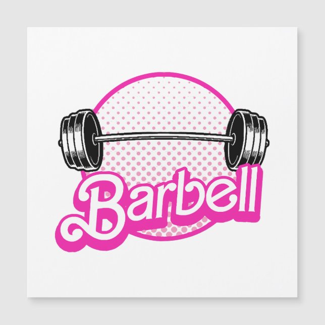 Barbell - rosa (Anverso)