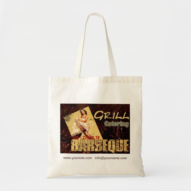 Barbeque - Bolsa impresa (Frente)
