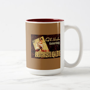 Barbeque - Café-, Tea Mug, Copa