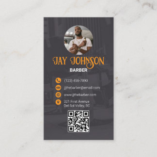 Barber | Barbería| Tarjeta de presentación Hairsty