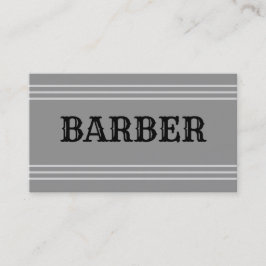 Barber tarjeta de visita