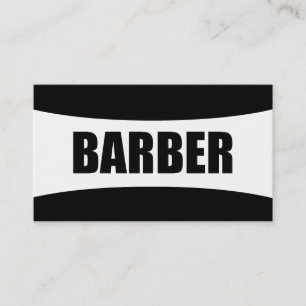 Barber tarjeta de visita
