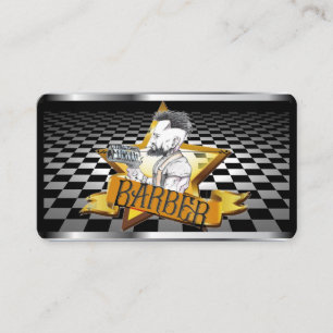 Barber tarjeta de visita