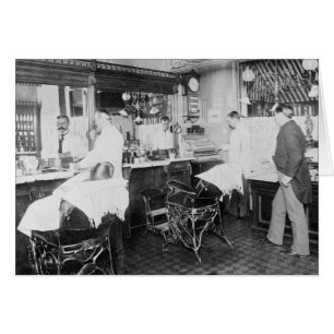 Barbería de la ciudad de Nueva York, 1895