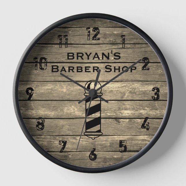 Barbería rusa reloj grande (Anverso)
