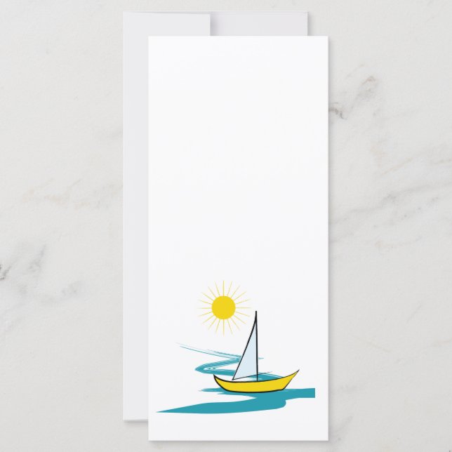 Barca de vela (Anverso)