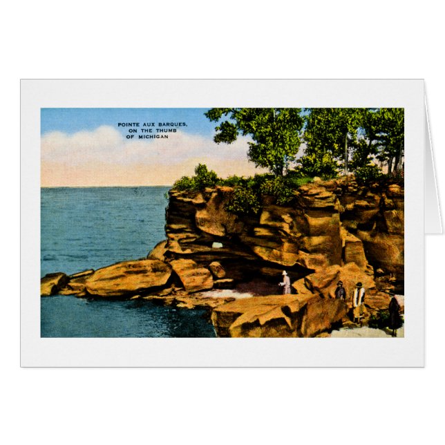 Barcas aux. de Pointe del pulgar de Michigan (Anverso (Horizontal))