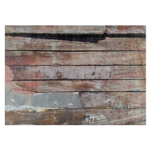 Barcaza Rústica Deteriorada Tablas de Madera Náuti (Anverso)