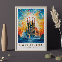 Barcelona España La Sagrada Familia Viaje Arte