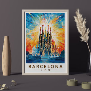 Barcelona España La Sagrada Familia Viaje Arte