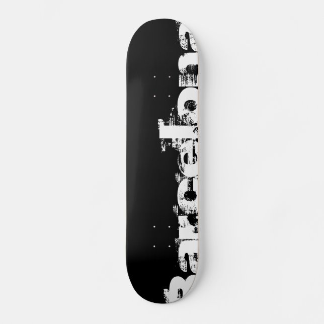Barcelona - España, Skateboard (Anverso)