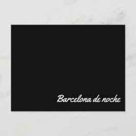 Barcelona postal de noche