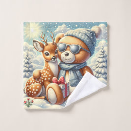 Bärchen Rehkitz Weihnachten Christmas