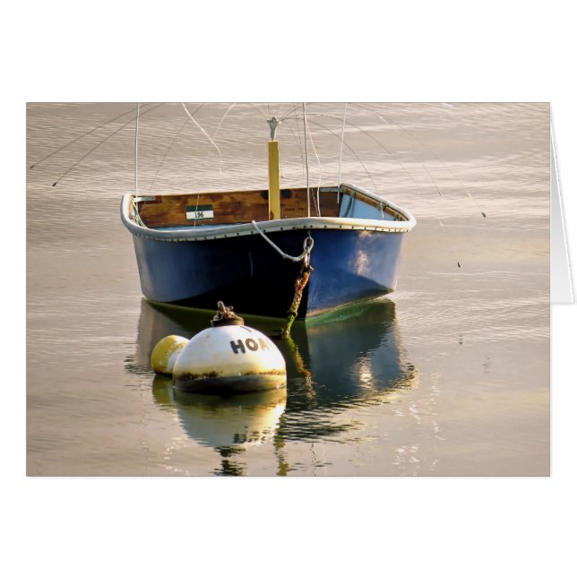 Barco azul pequeño (Anverso (Horizontal))