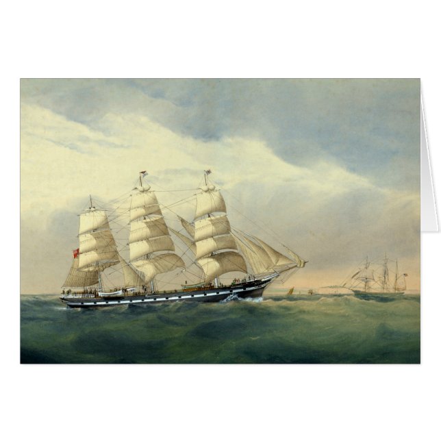 Barco Clipper The Helen Pembroke 1870 (Anverso (Horizontal))