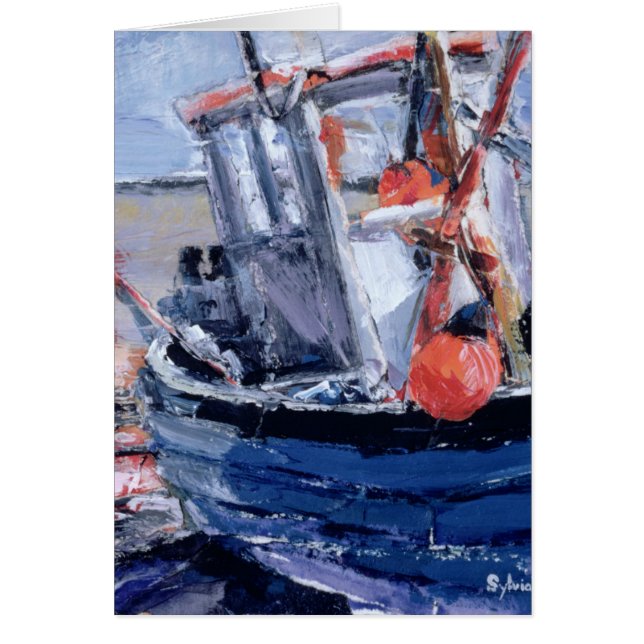 Barco con la boya roja (Frente)