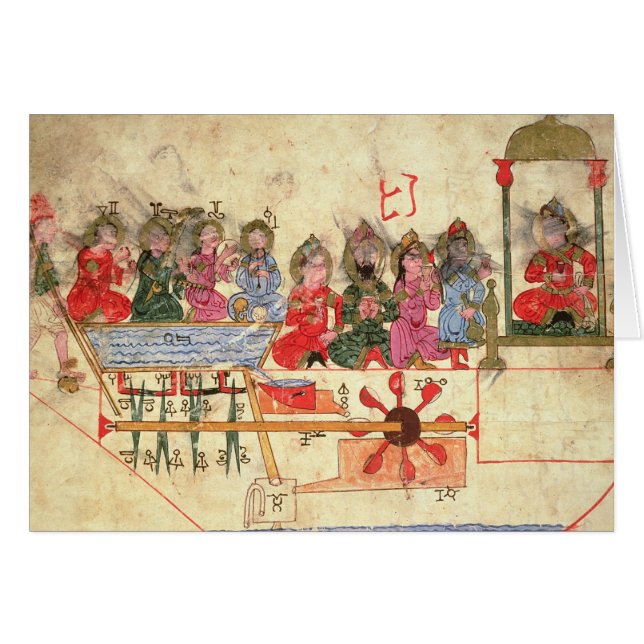 Barco con los autómatas, ilustracion (Anverso (Horizontal))