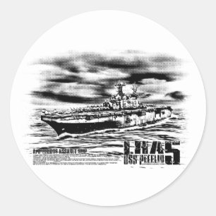 Barco de asalto anfibio Peleliu Pegatina