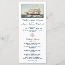 Barco de Clipper Náutico | Programa de bodas