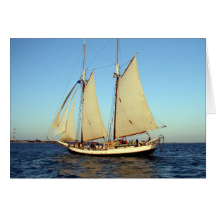 barco de escalador de puesta de sol