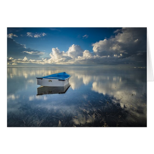 Barco De Fila En El Agua (Anverso (Horizontal))