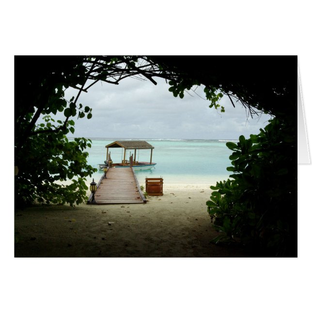 Barco de la isla de Maldivas (Anverso (Horizontal))