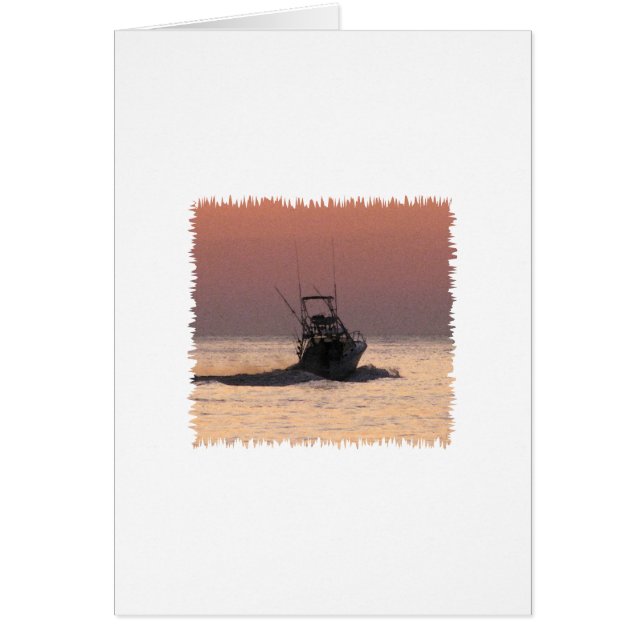 Barco de pesca de agua salada (Frente)