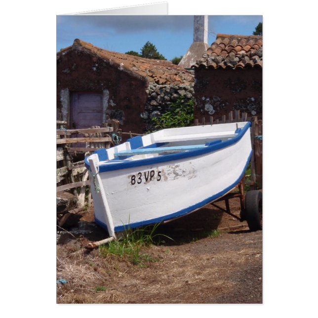 Barco de Pesca Tradicional Azoriano (Frente)