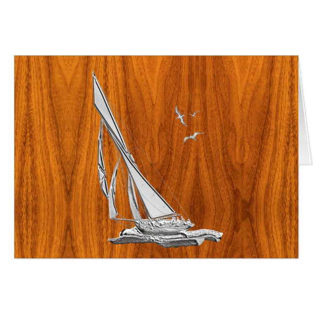 Barco de Regatta cromado en los estilos de las cab (Anverso (Horizontal))