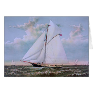 Barco de vela antiguo