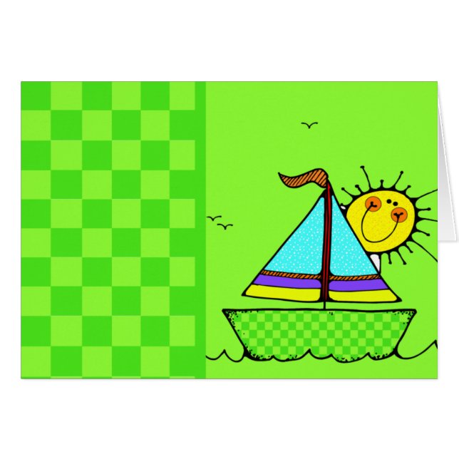 Barco de vela Cute Kids (Anverso (Horizontal))