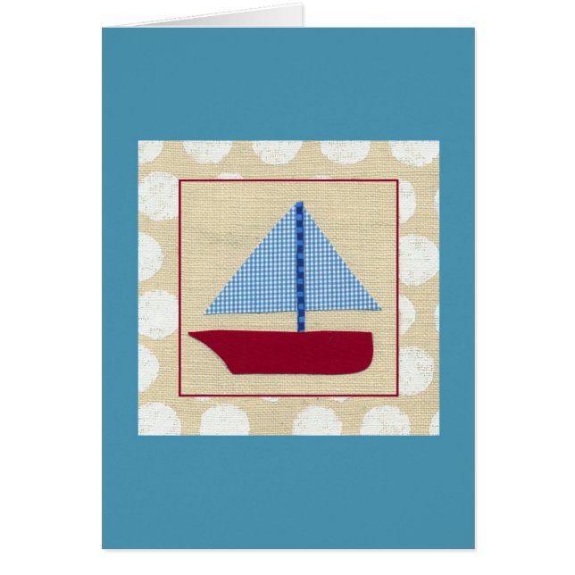 Barco de vela infantil por Chariklia Zarris (Frente)