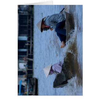 Barco del río Vietnamita