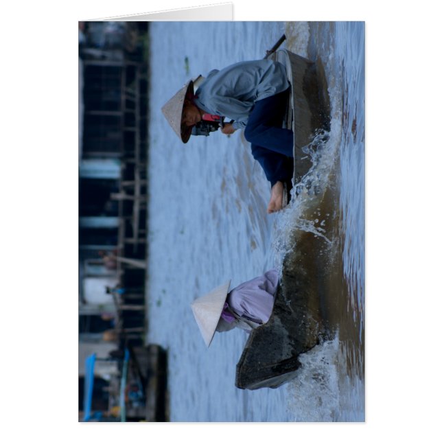 Barco del río Vietnamita (Frente)