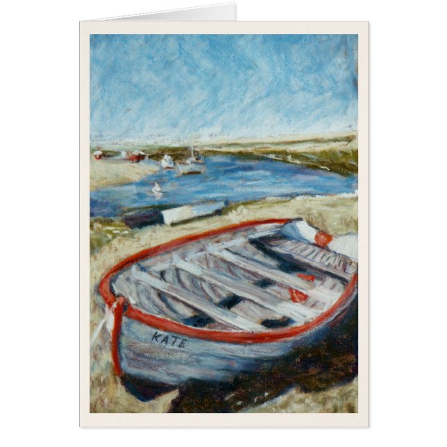 Barco en la playa (Frente)