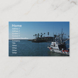Barco en Oceanside, tarjetas CA-Business
