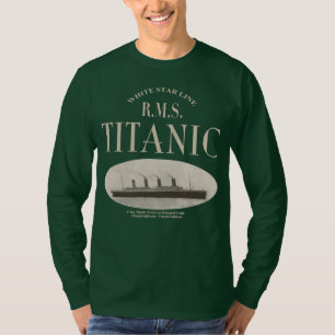 Barco fantasma Titanic RMS: camiseta de manga larg