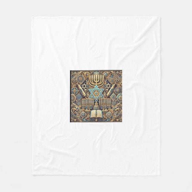 Barco judío, lana y manta sherpa (Anverso)