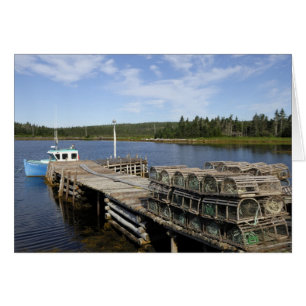 Barco Langostero, Mushaboom, Nueva Escocia, Canadá