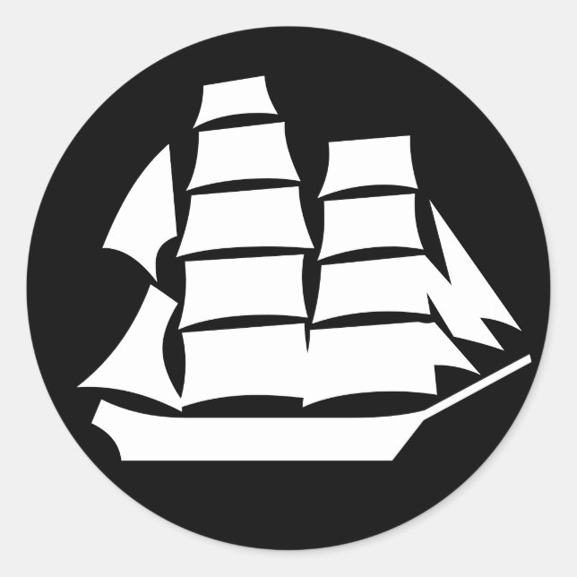 Barco pegatina (Anverso)