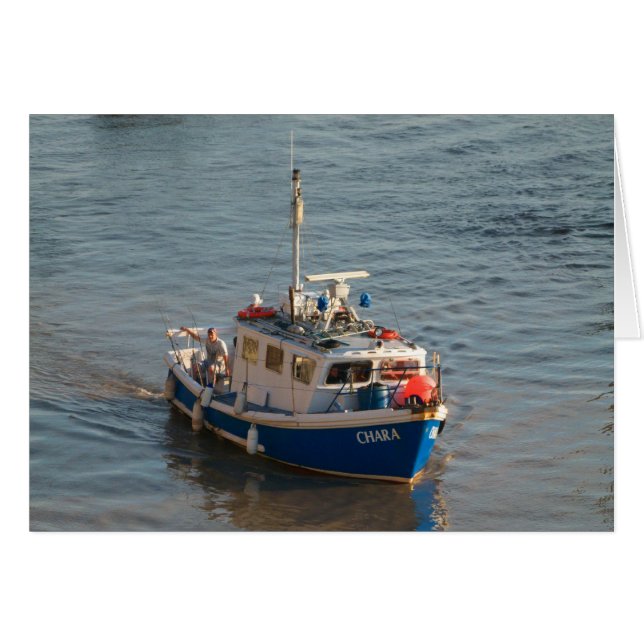 Barco pesquero, Bahía de Cardiff (Anverso (Horizontal))